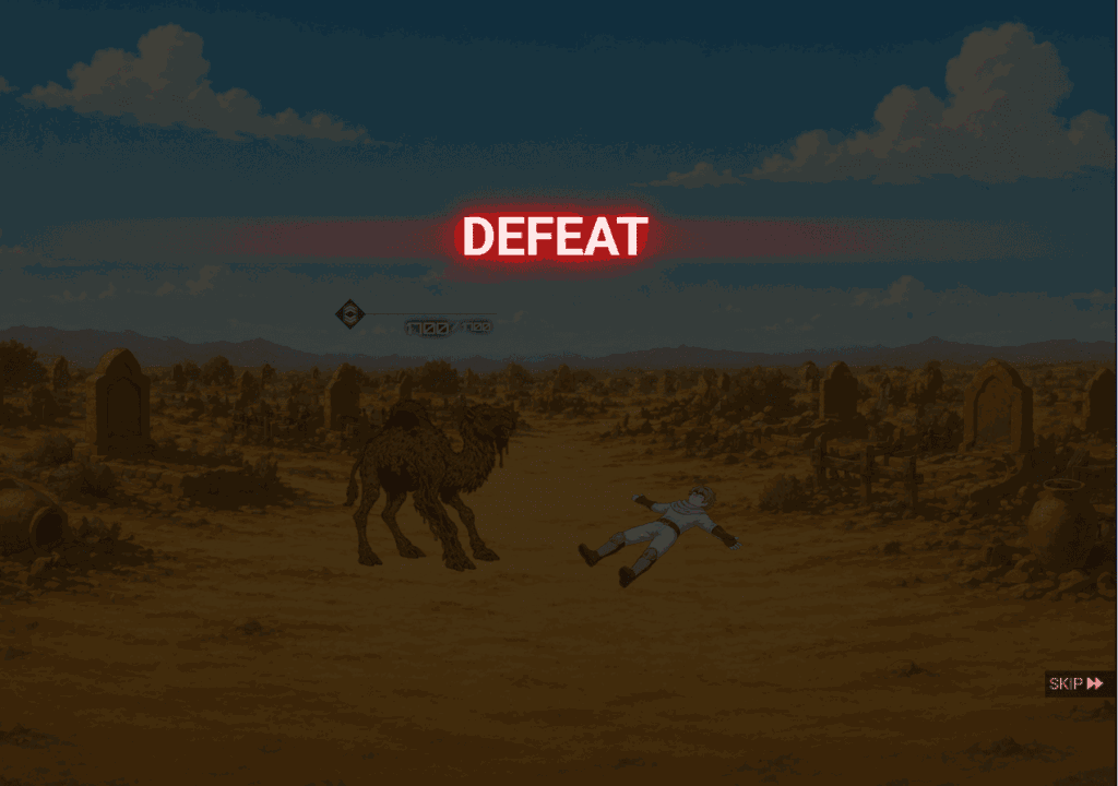 Reflection of Demon Corrupted Camel defeat screenshot